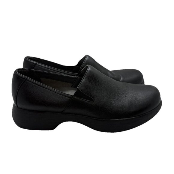 Dansko Shoes - DANSKO Winona Leather Clog Women's US 8.5/9 EU 40 Black Comfort Work Shoes